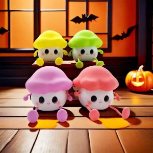 Cute Silicone Mushroom Night Light for Kids – Nursery Table Lamp for Babies & Toddlers